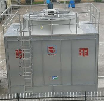 用于循環(huán)系統(tǒng)的橫流式方形冷卻塔